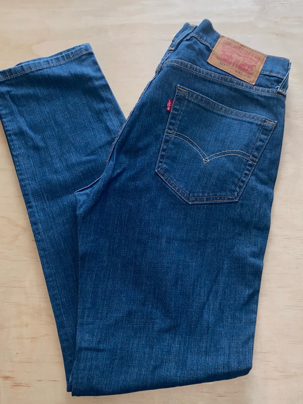 Levi's 511 |  Men's Indigo Straight Jeans size W33 L32